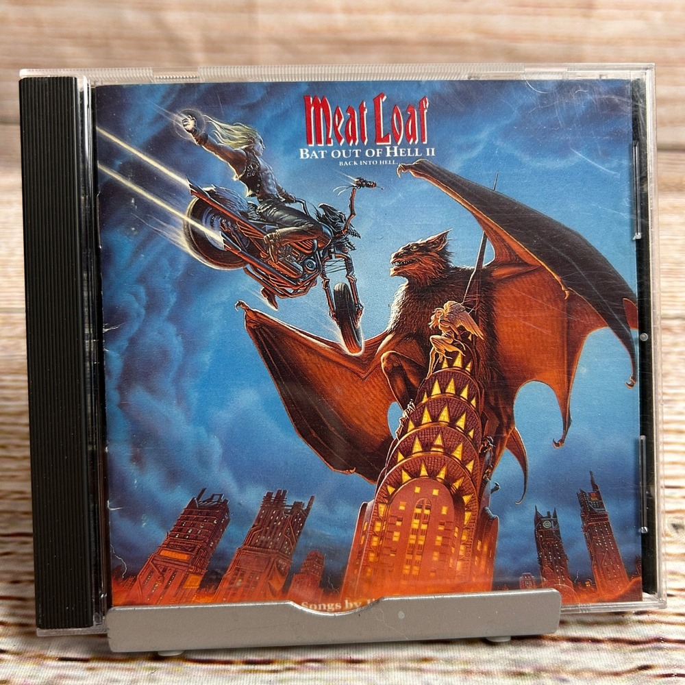 Meat Loaf Bat Out of Hell II Back Into Hell CD 1993 MCA Records MCAD-10699